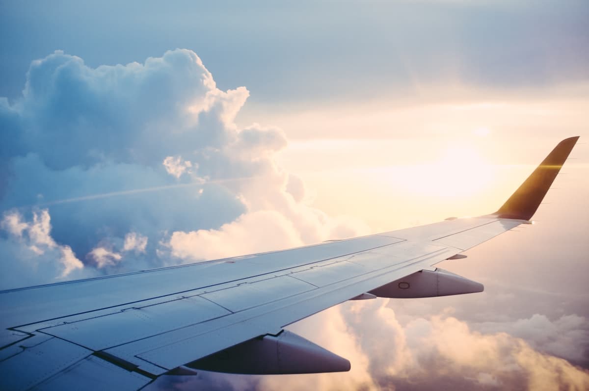 Stock photo — aircraft on the tarmac